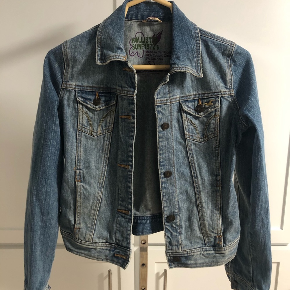 Denim Hollister Jacket